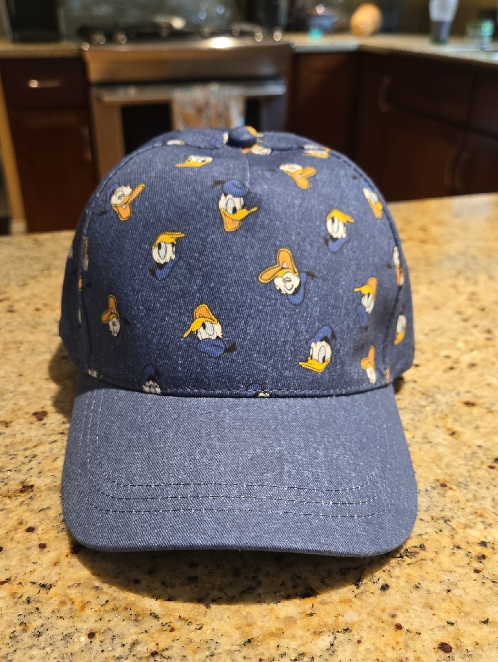 Adult Disney Blue Donald Duck Baseball Hat